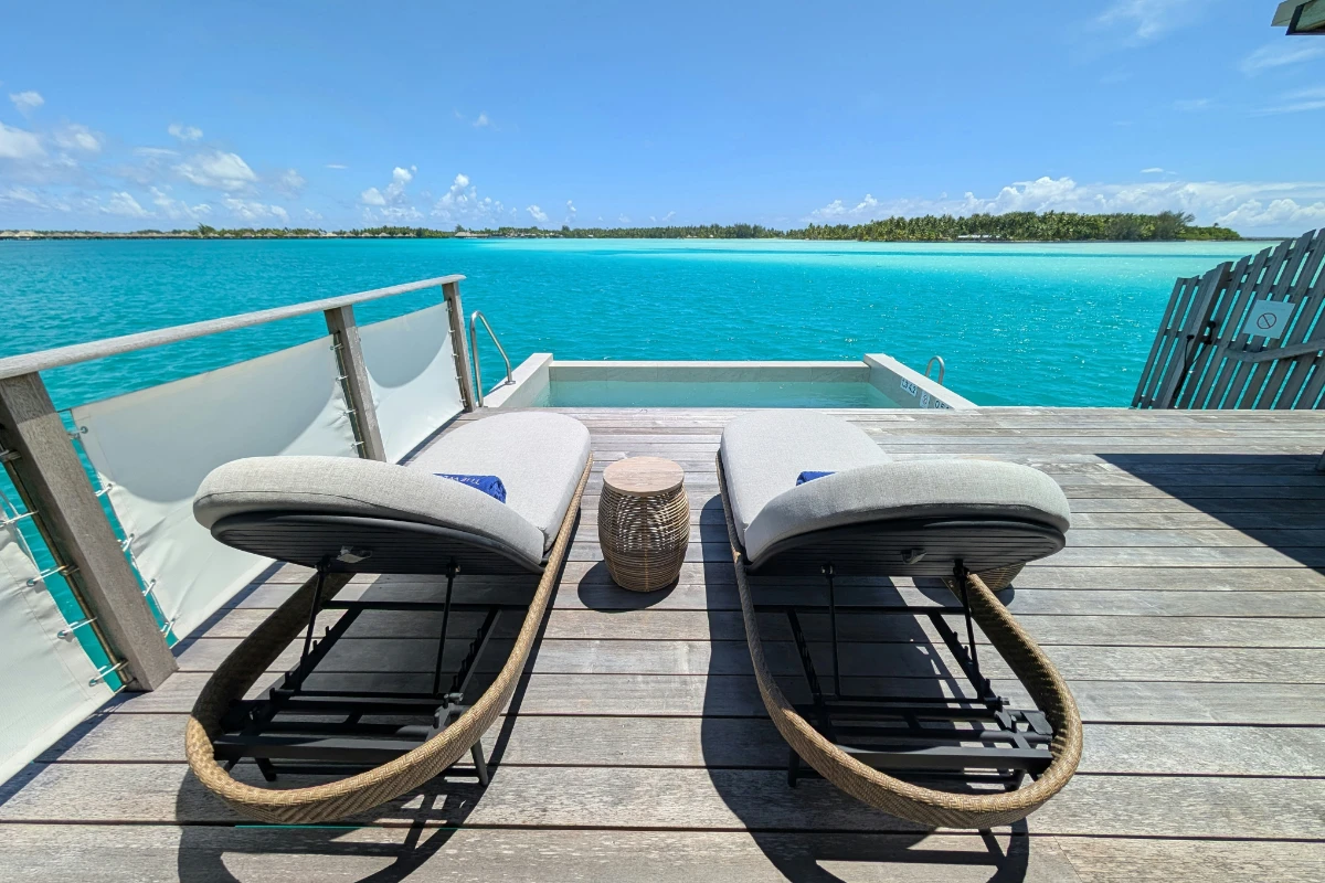 Dream Hotspot Westin Bora Bora Resort and Spa Overwater Villas View